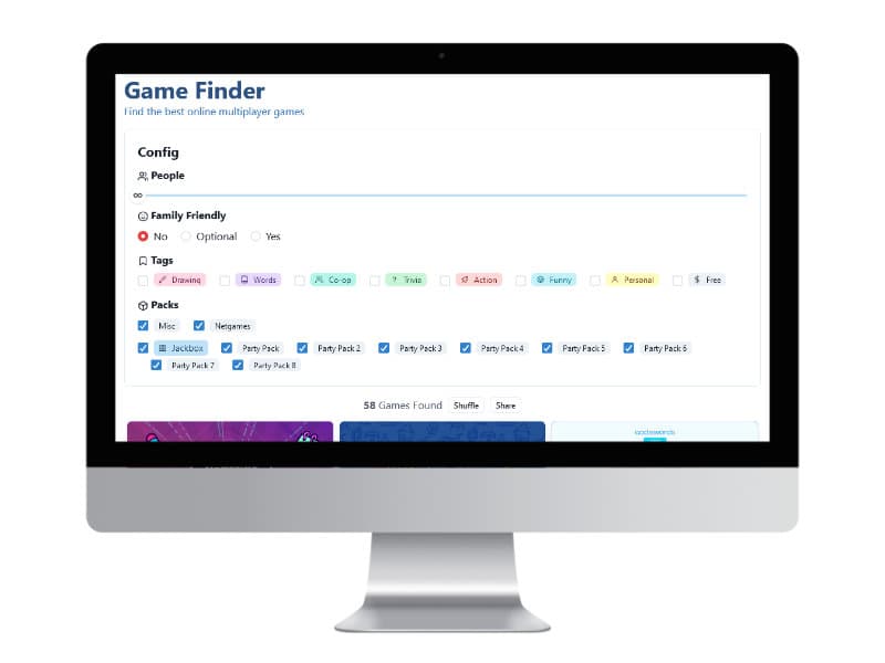 Image of Game Finder