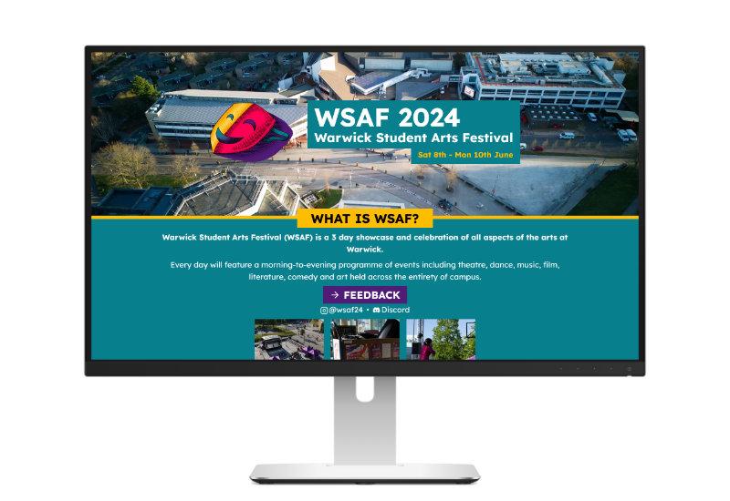 Image of WSAF Website