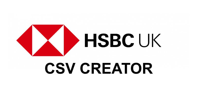Image of HSBC CSV Creator